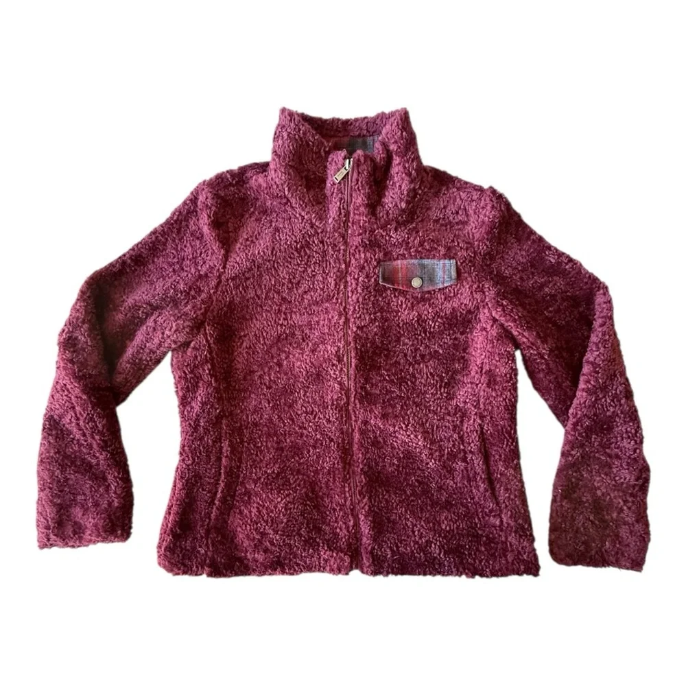 Pendleton Full Zip Fleece Jacket, Women’s Medium